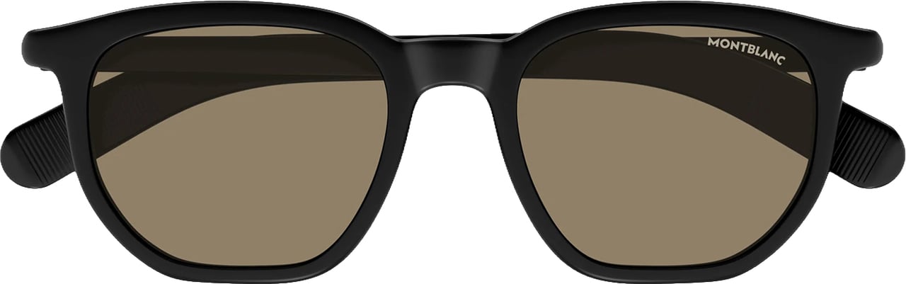 Montblanc Sunglasses Montblanc MB0352S 007 black black brown 50/19/145 Neutraal