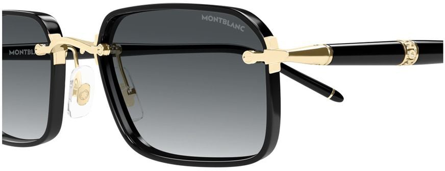 Montblanc MB0483S Linea Meisterstück Sunglasses Grijs