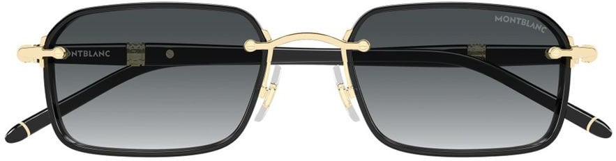 Montblanc MB0483S Linea Meisterstück Sunglasses Grijs