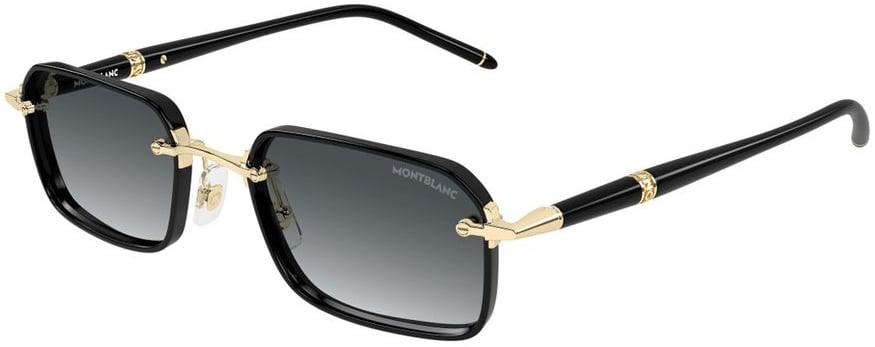 Montblanc MB0483S Linea Meisterstück Sunglasses Grijs
