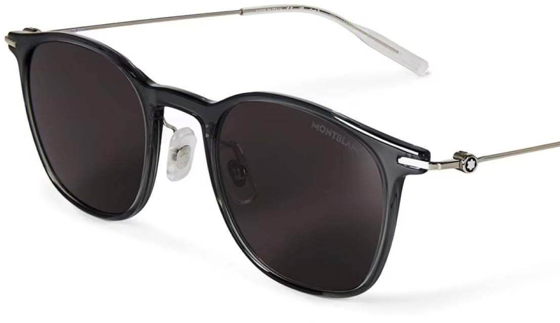 Montblanc Mb0098 Logo Sunglasses Zwart