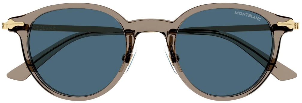Montblanc Mb0362 Logo Sunglasses Bruin