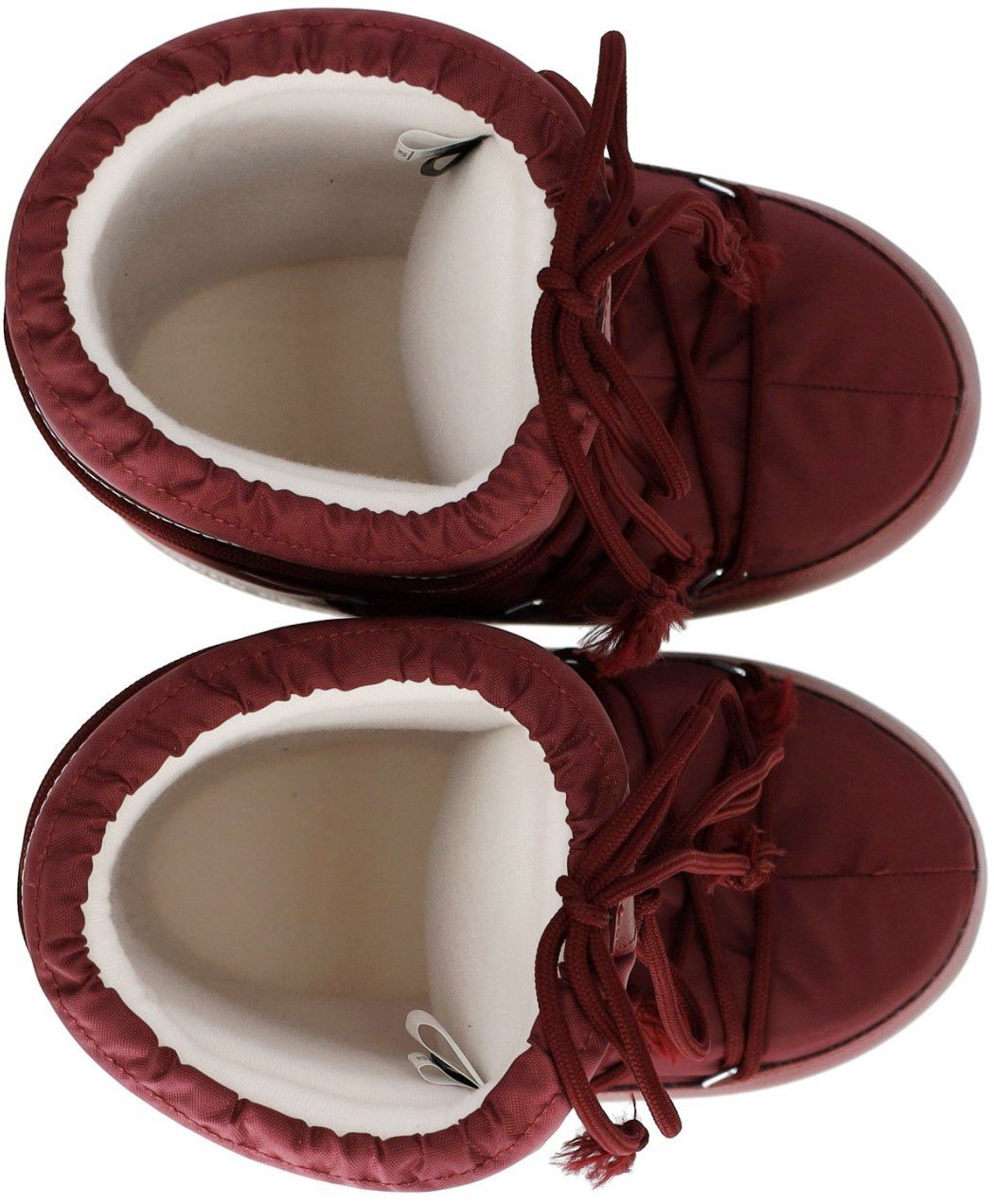 Moon Boot MOON BOOT ICON NYLON BURGUNDY SNOW BOOT Rood