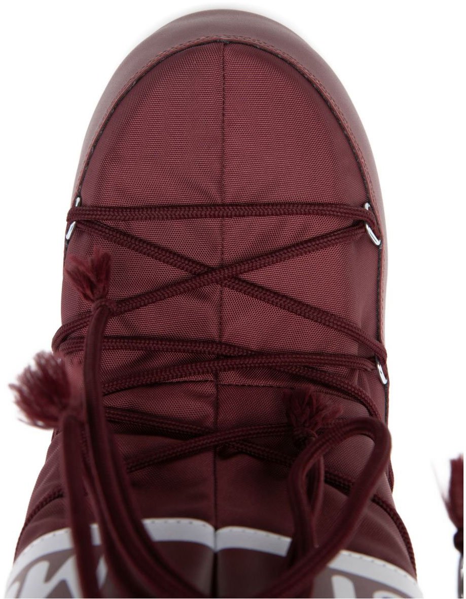 Moon Boot Boots Bordeaux Rood