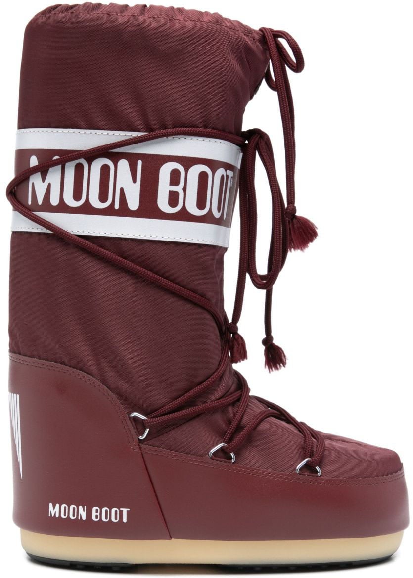 Moon Boot Boots Bordeaux Rood