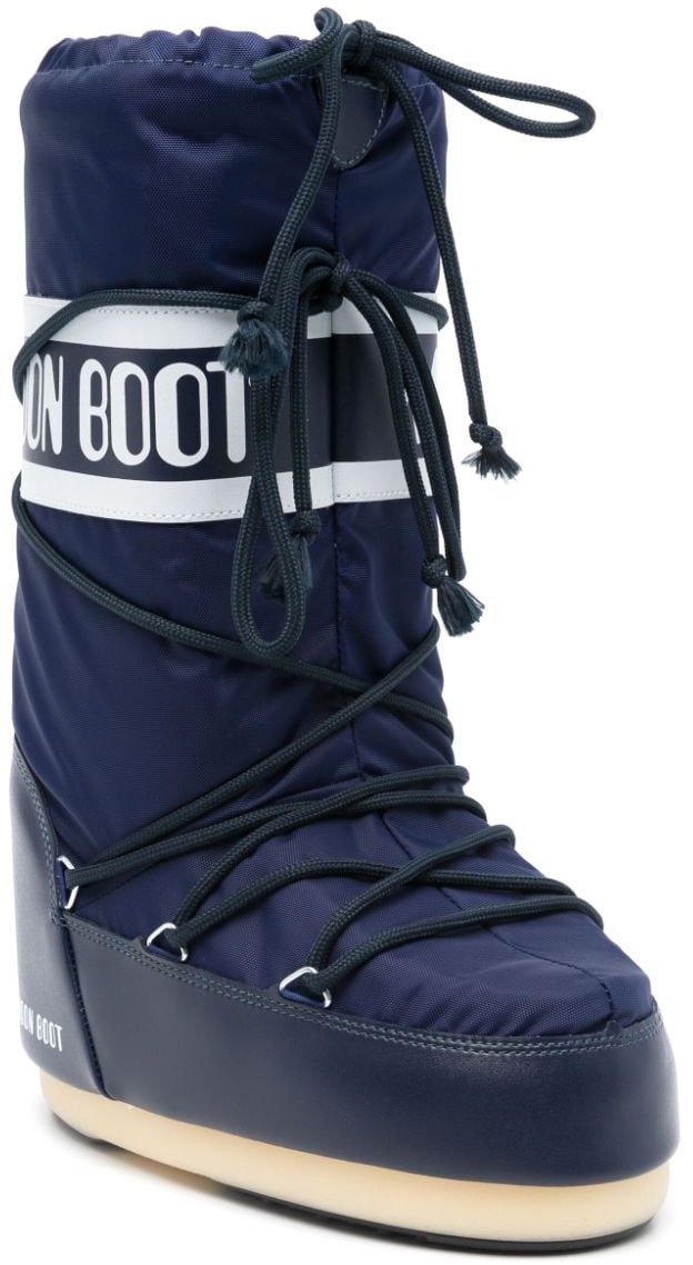 Moon Boot Boots Blue Blauw