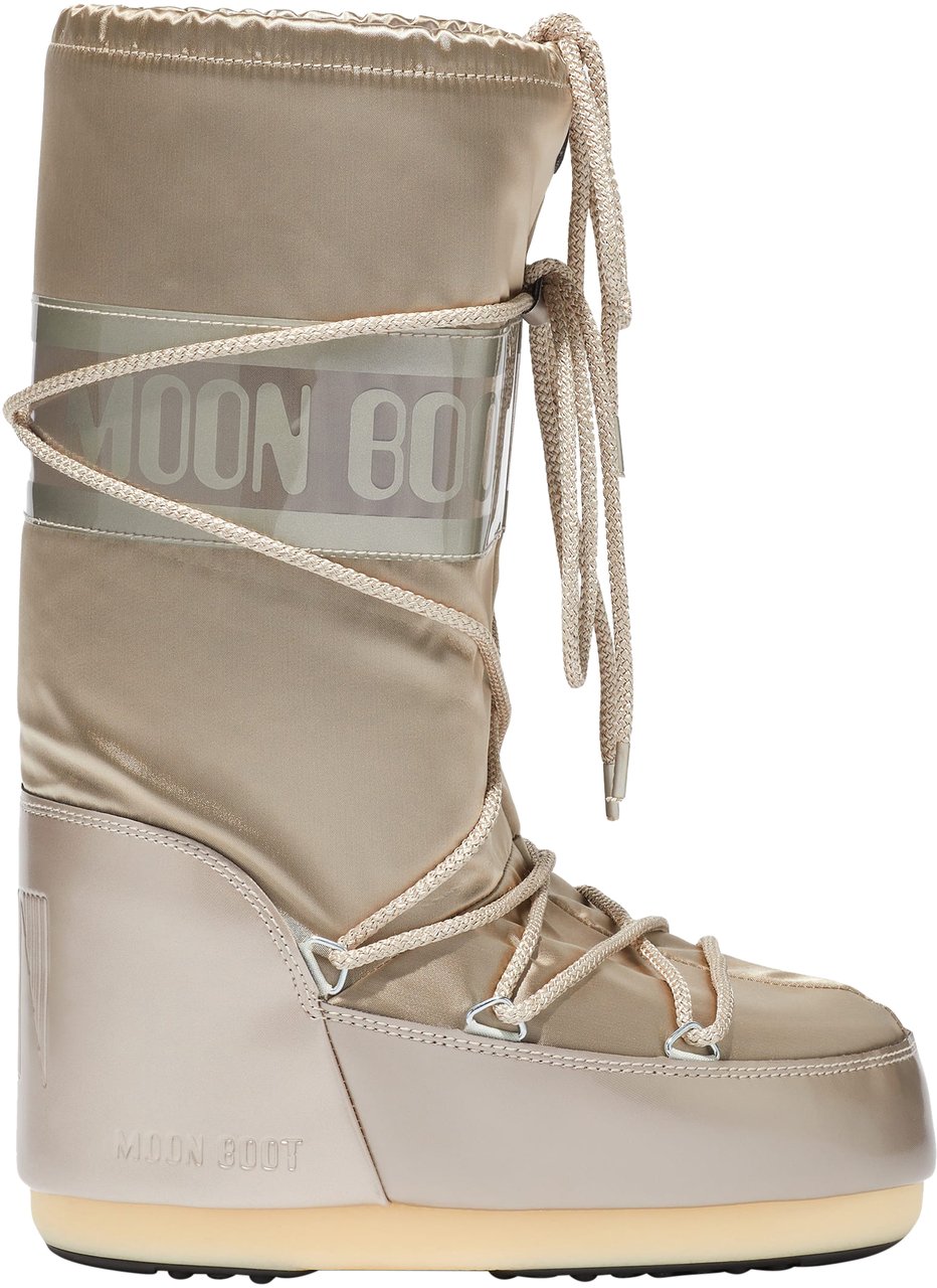 Moon Boot Boots Platinum Zilver
