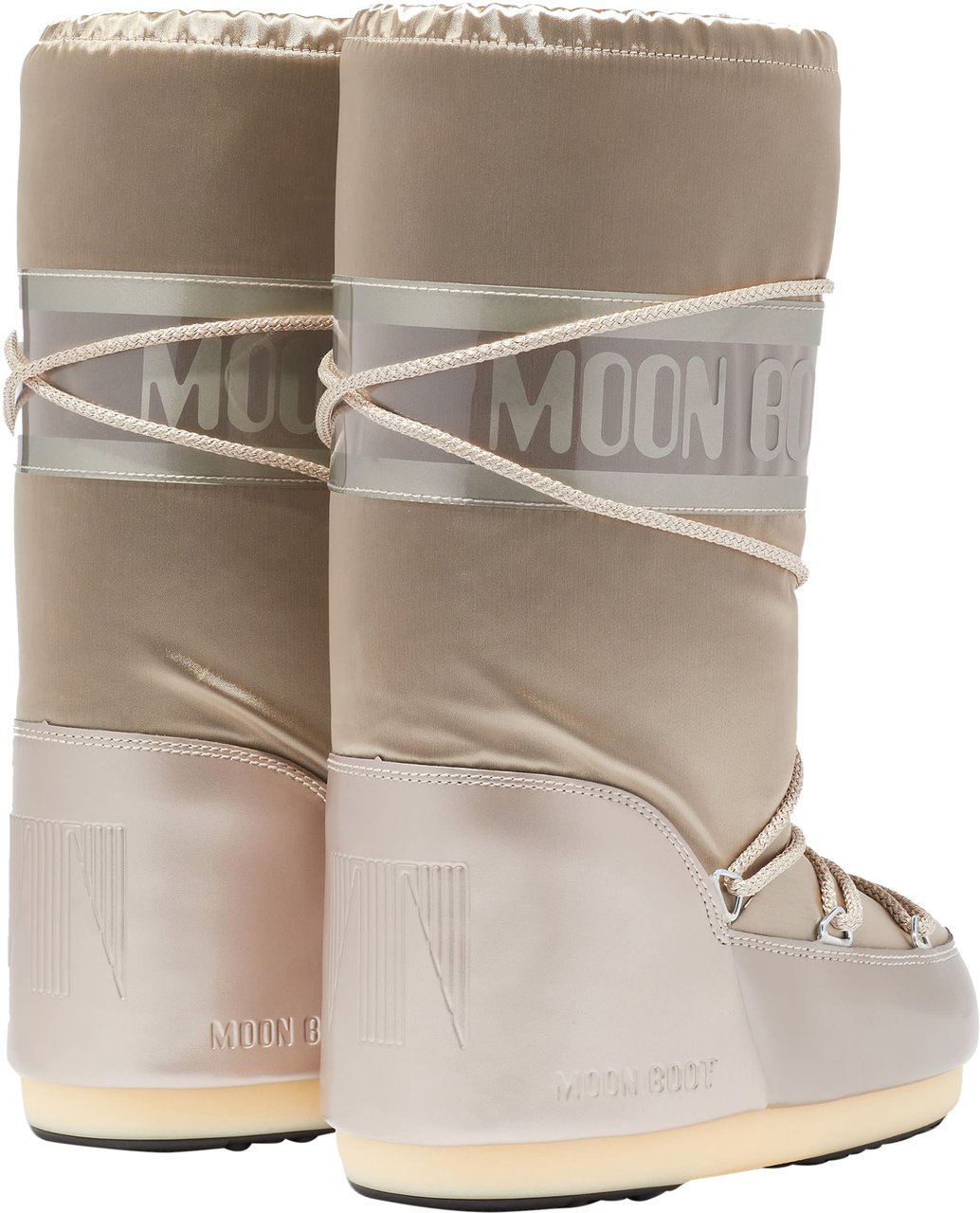 Moon Boot Boots Platinum Zilver