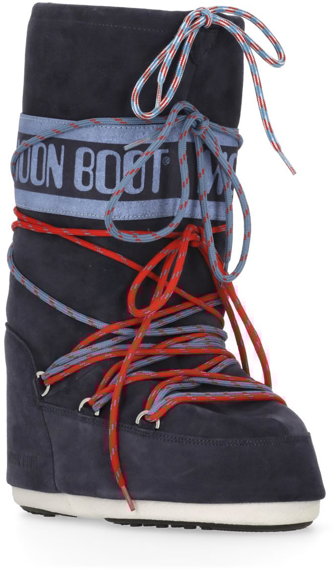 Moon Boot Boots Blue Blauw