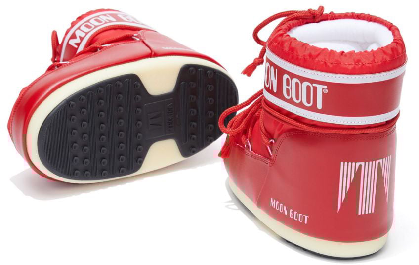Moon Boot Boots Red Rood