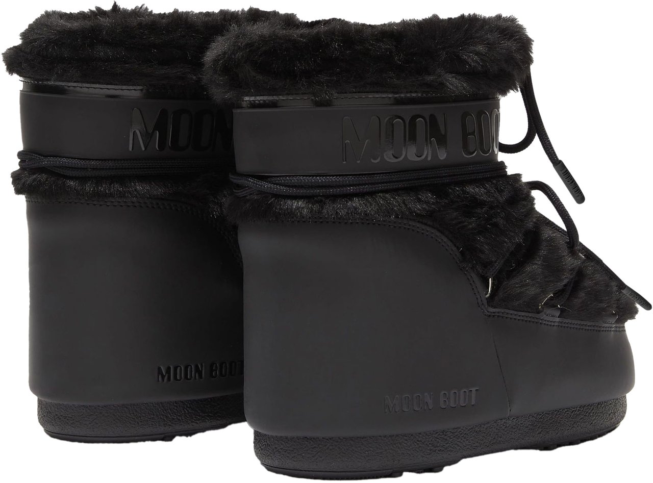 Moon Boot Moon Boot Mb Icon Low Faux Fur Boots Zwart 80d1409390 Zwart