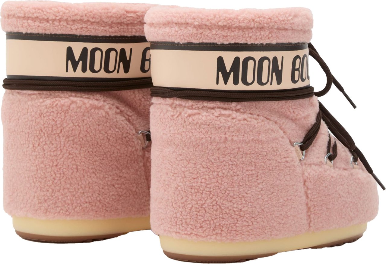 Moon Boot Moon Boot Mb Icon Low Fleece Boots Roze 80d1409700 Roze