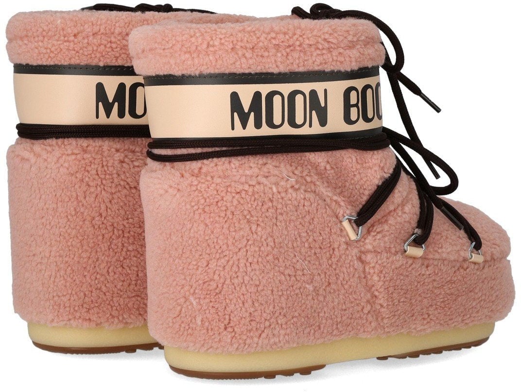 Moon Boot MOON BOOT ICON LOW FLEECE SNOW BOOT Roze