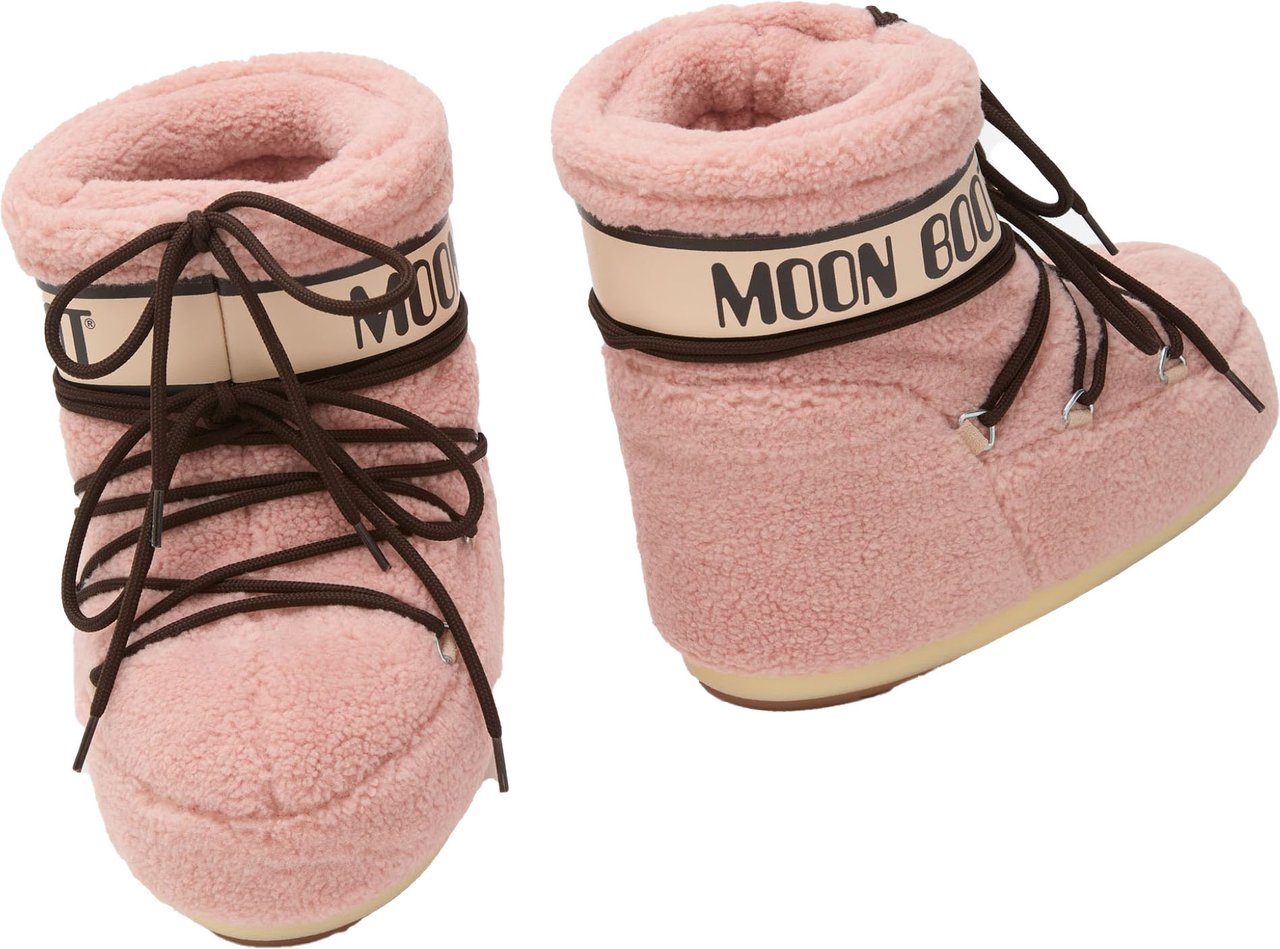 Moon Boot Moon Boot Mb Icon Low Fleece Boots Roze 80d1409700 Roze