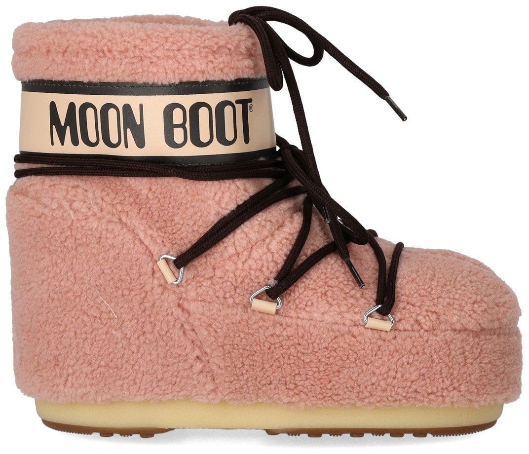 Moon Boot MOON BOOT ICON LOW FLEECE SNOW BOOT Roze