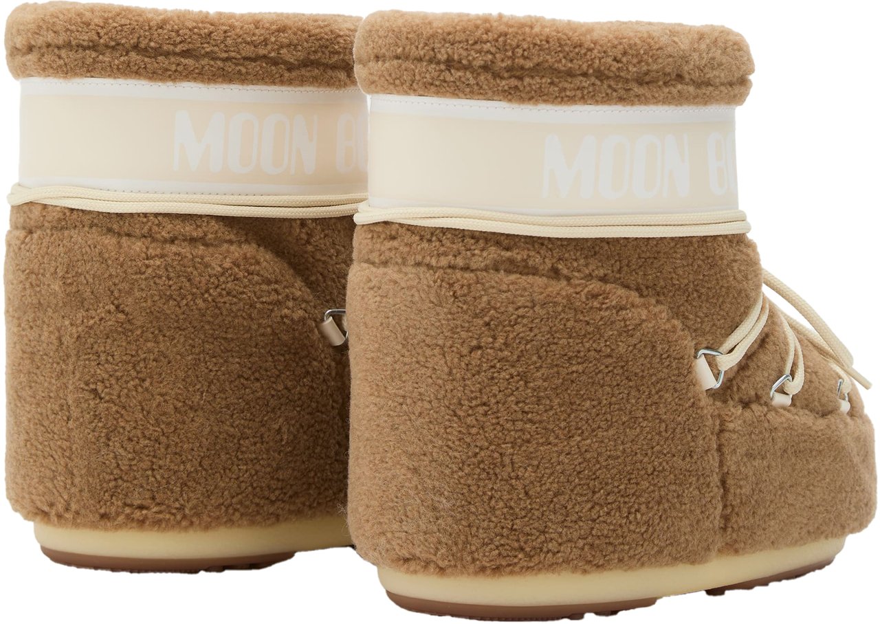 Moon Boot Icon Low Fleece Boots Beige