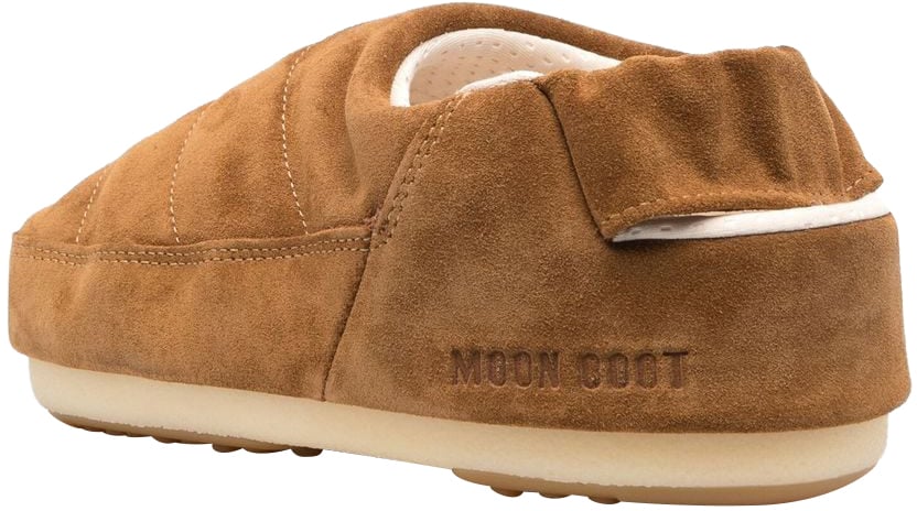 Moon Boot Sandals Leather Brown Bruin