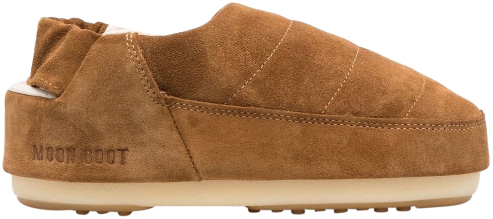Moon Boot Sandals Leather Brown Bruin