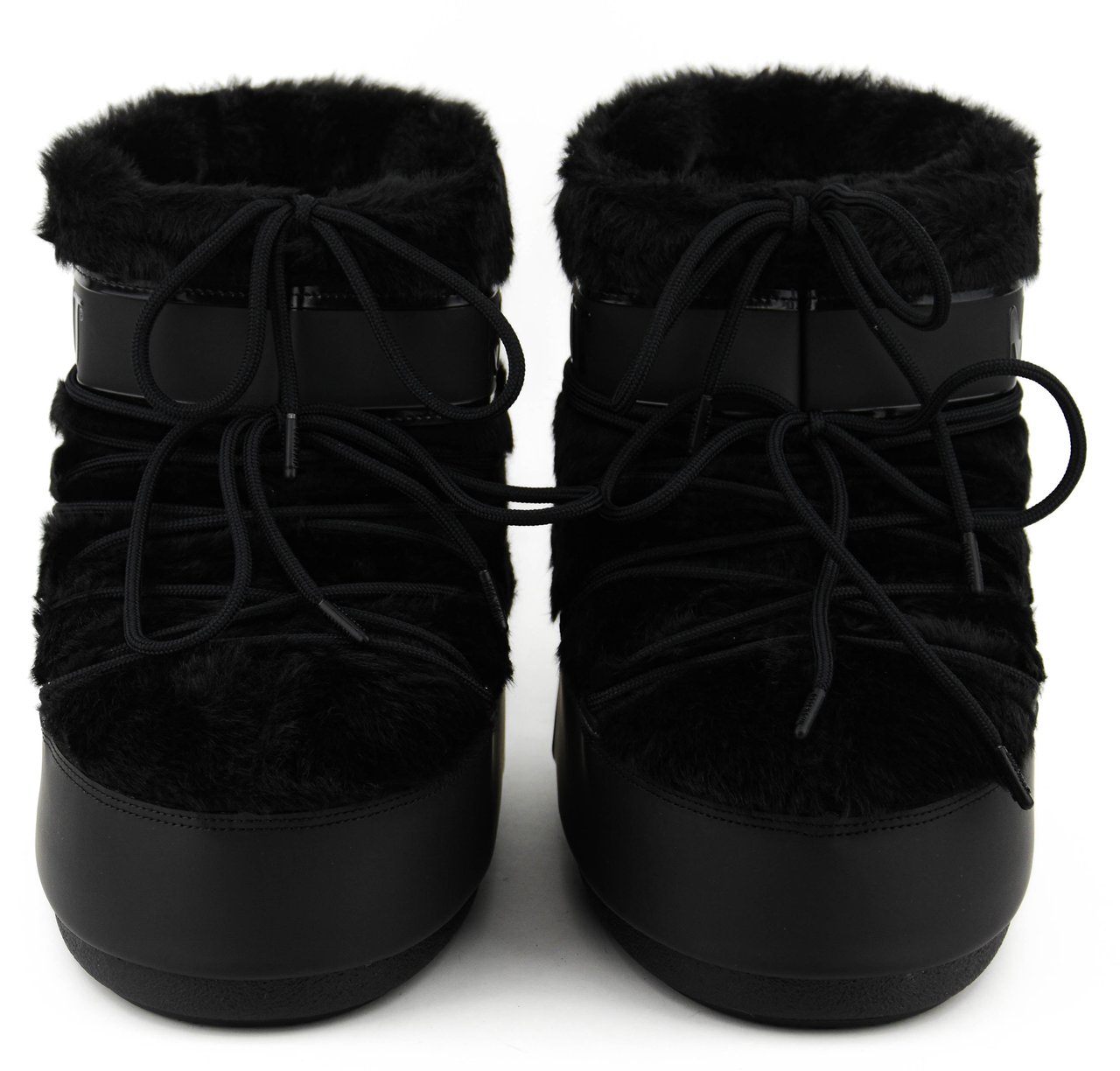 Moon Boot Moonboot Icon Low Faux Fur Black Zwart