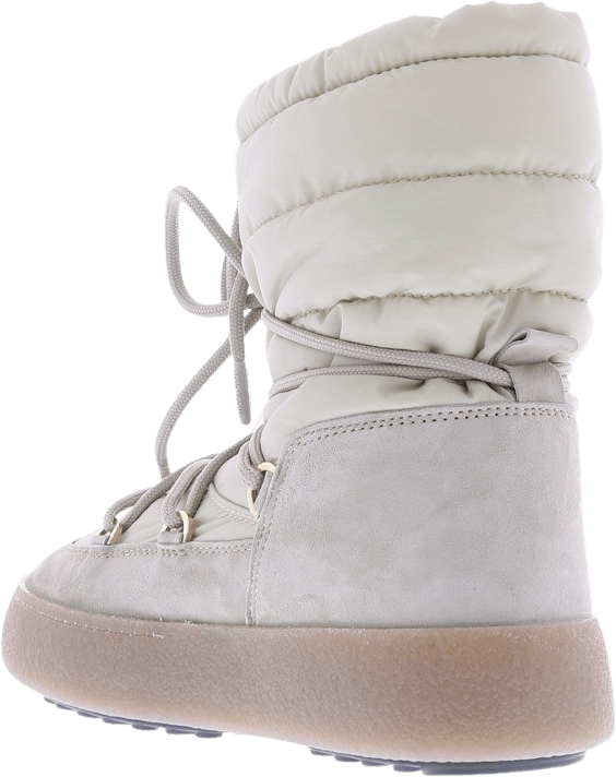 Moon Boot Dames Moon Boot Ltrack Suede Nylon Beige