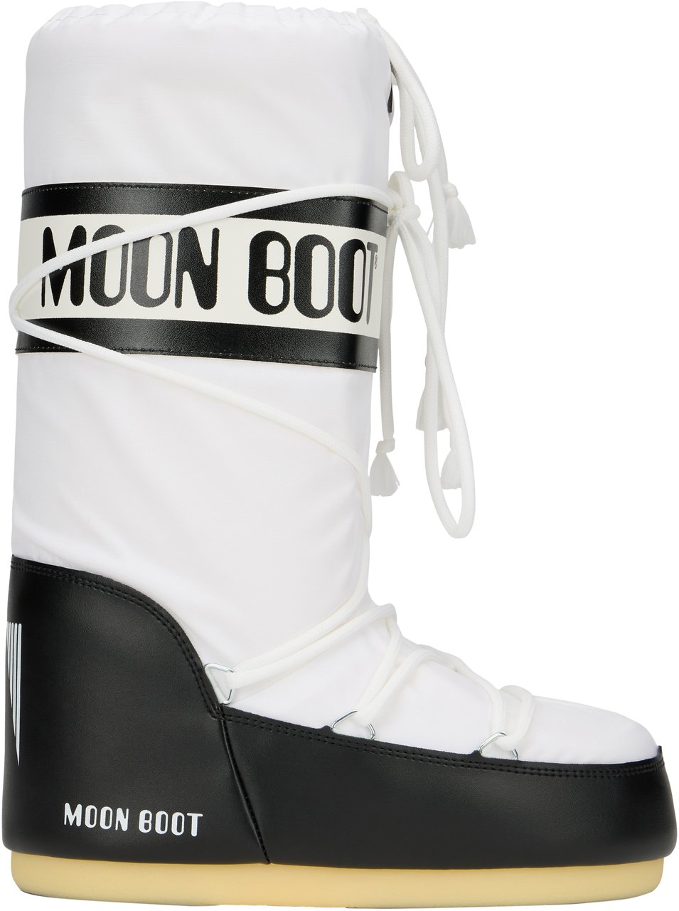 Moon Boot Icon boot in nylon Wit