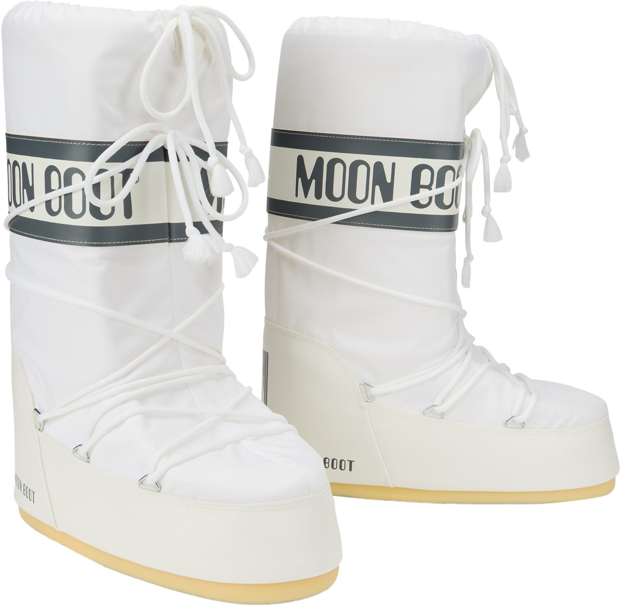 Moon Boot Icon boot in nylon Wit