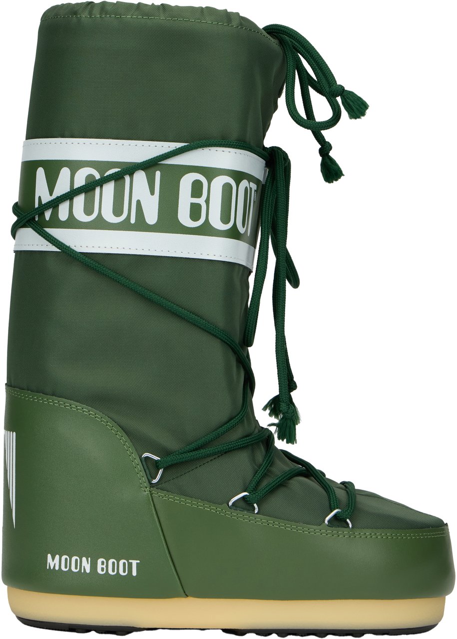 Moon Boot Icon boot in nylon Groen