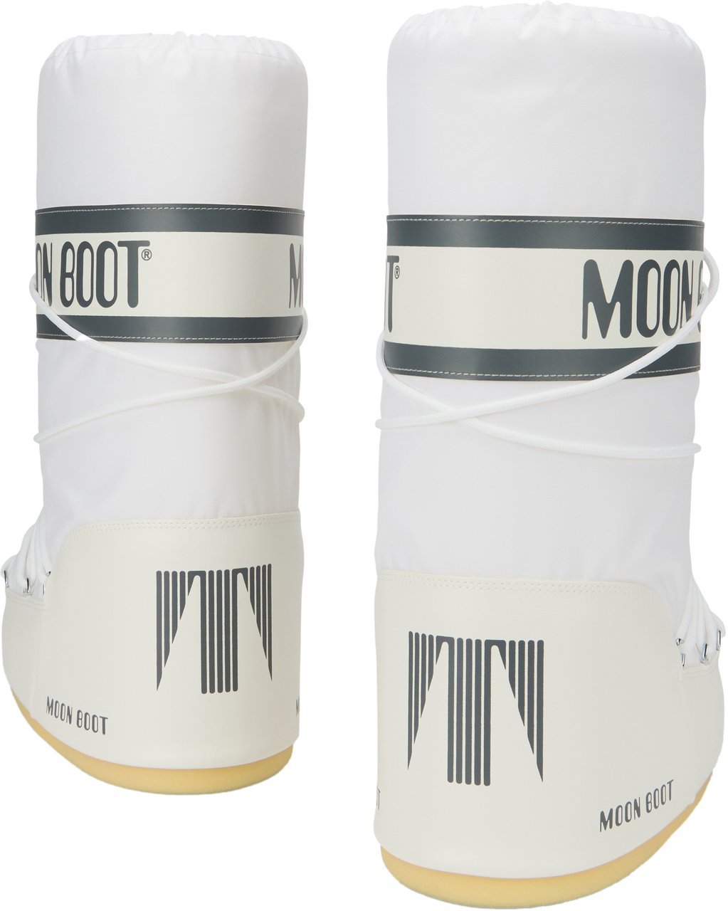 Moon Boot Icon boot in nylon Wit