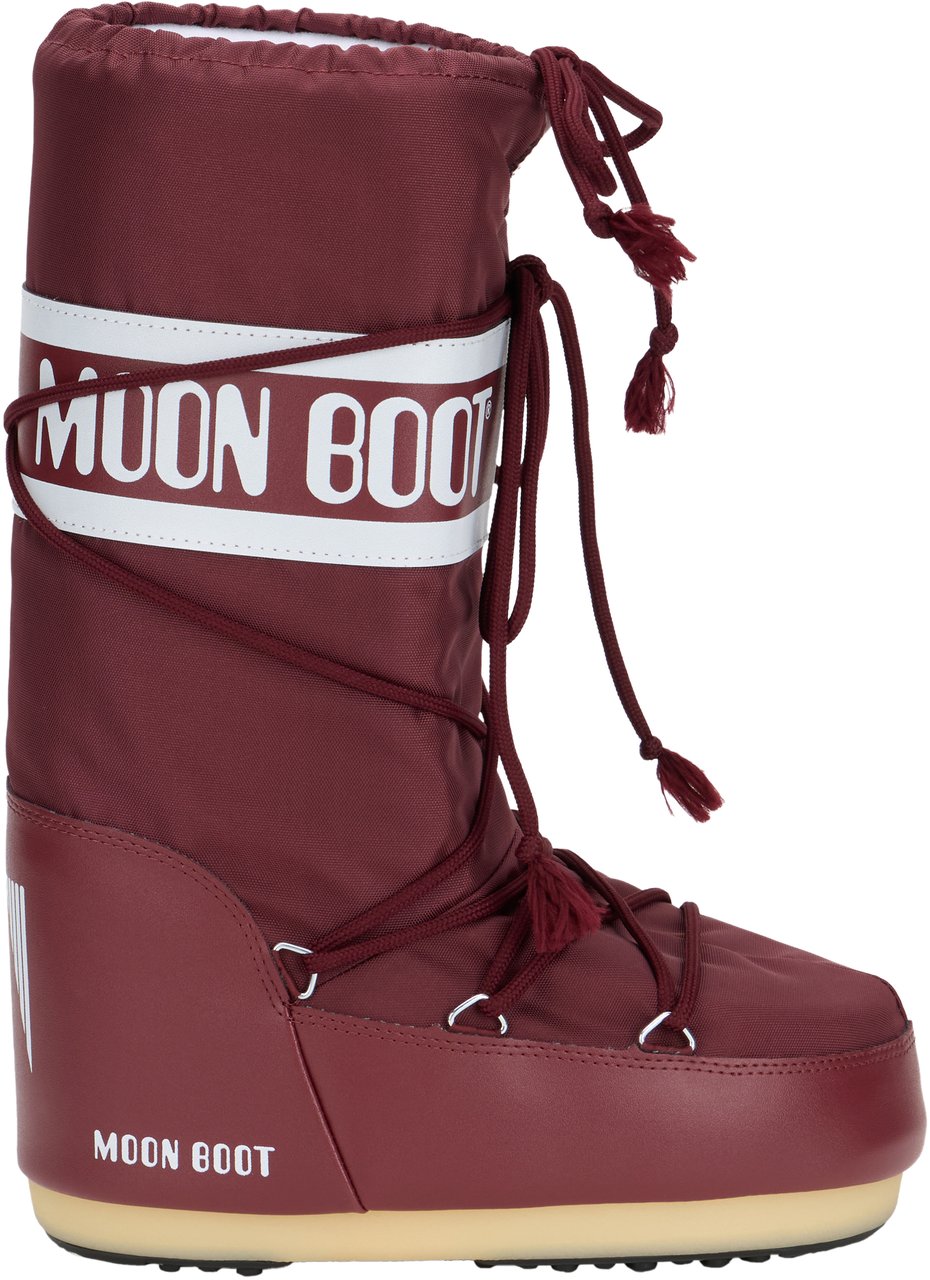 Moon Boot Icon boot in nylon Rood