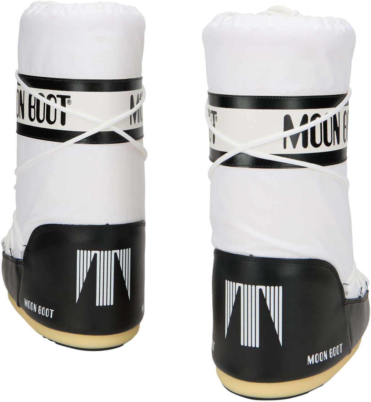 Moon Boot Icon boot in nylon Wit