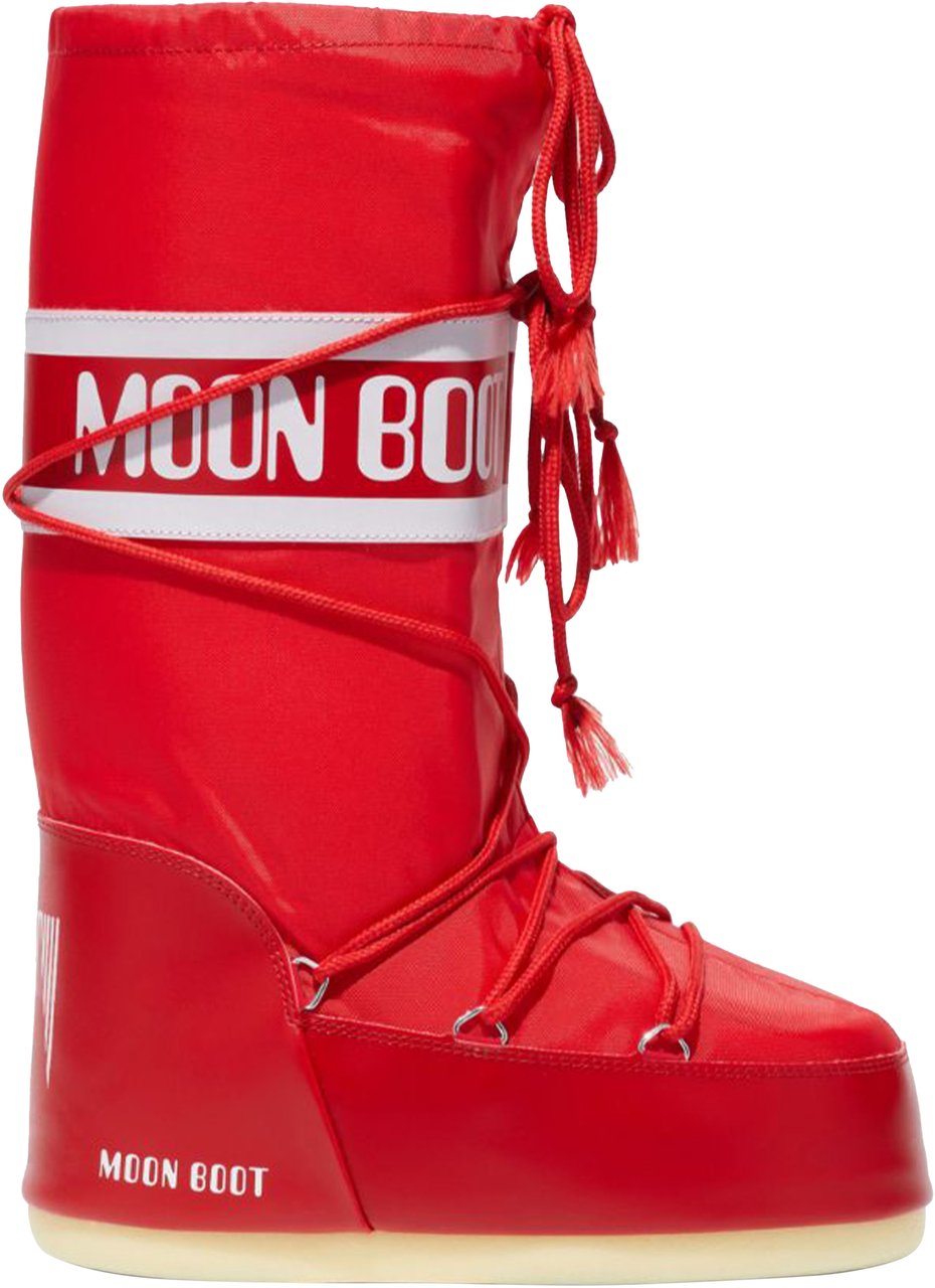Moon Boot Moon Boot Mb Icon Nylon Boots Rood 80d1400440 Rood