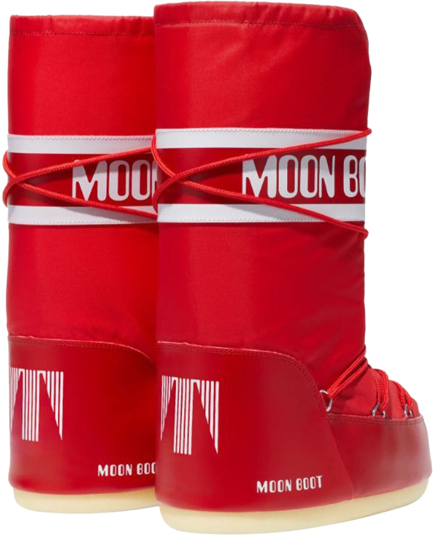 Moon Boot Moon Boot Mb Icon Nylon Boots Rood 80d1400440 Rood