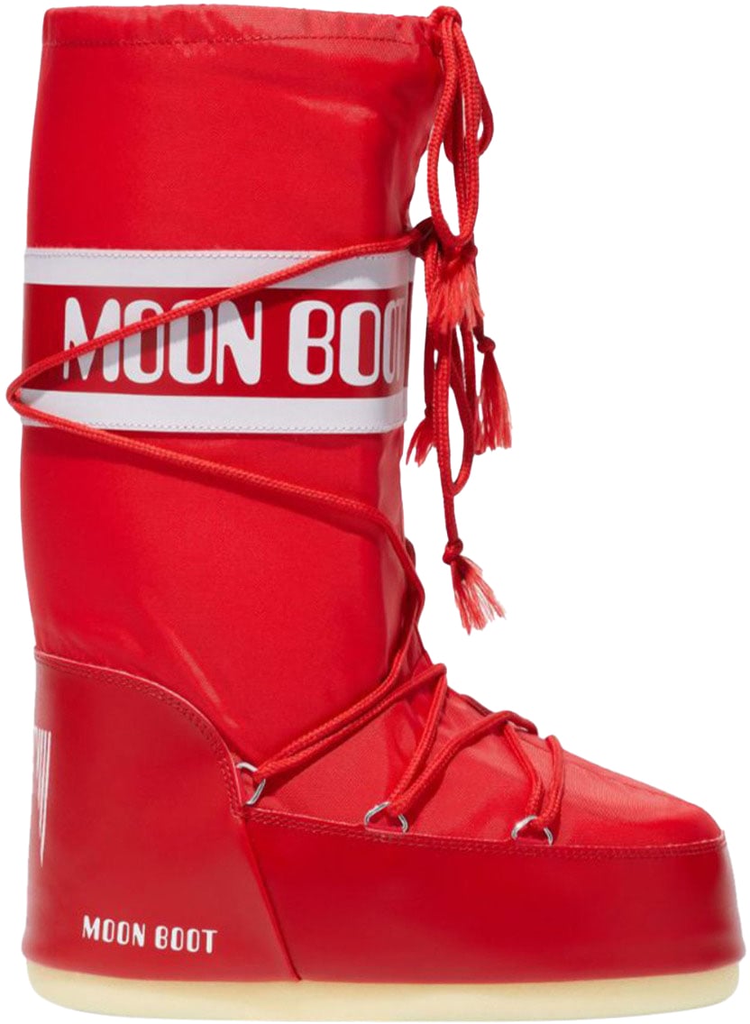 Moon Boot Moon Boot Mb Icon Nylon Boots Rood 80d1400440 Rood
