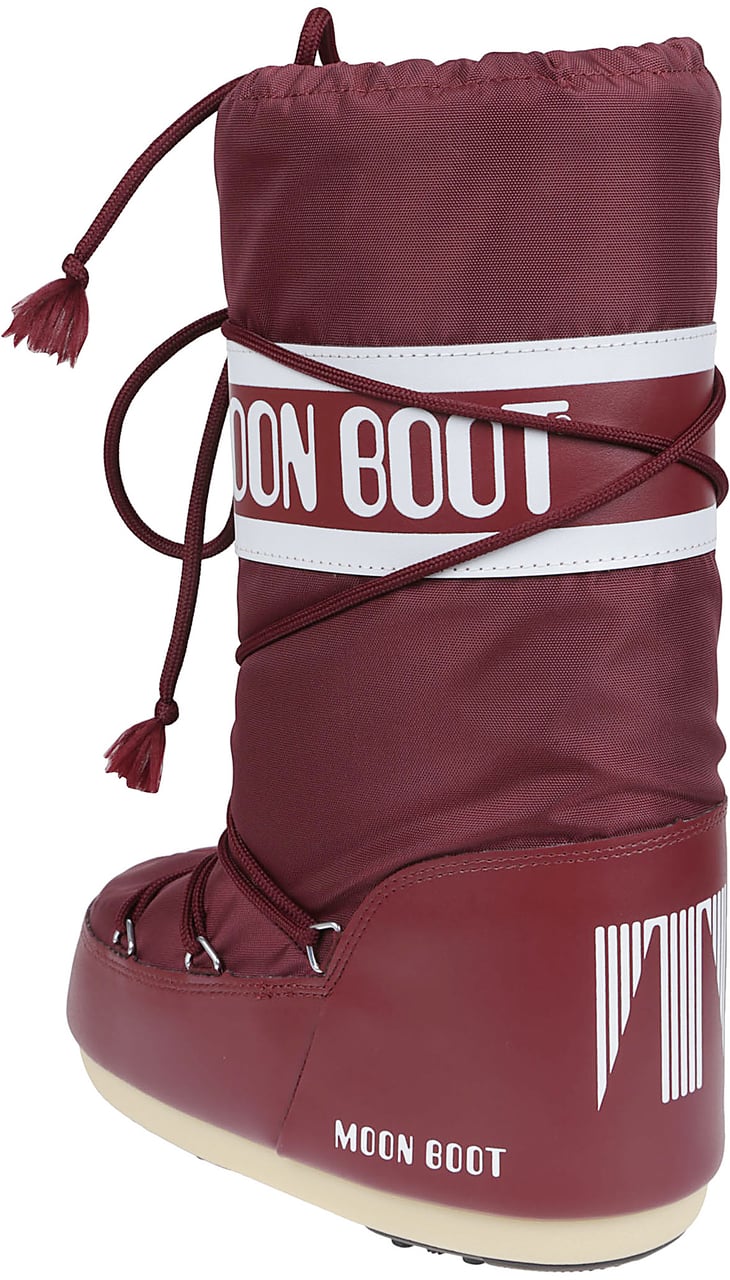 Moon Boot Icon Boots Red Rood