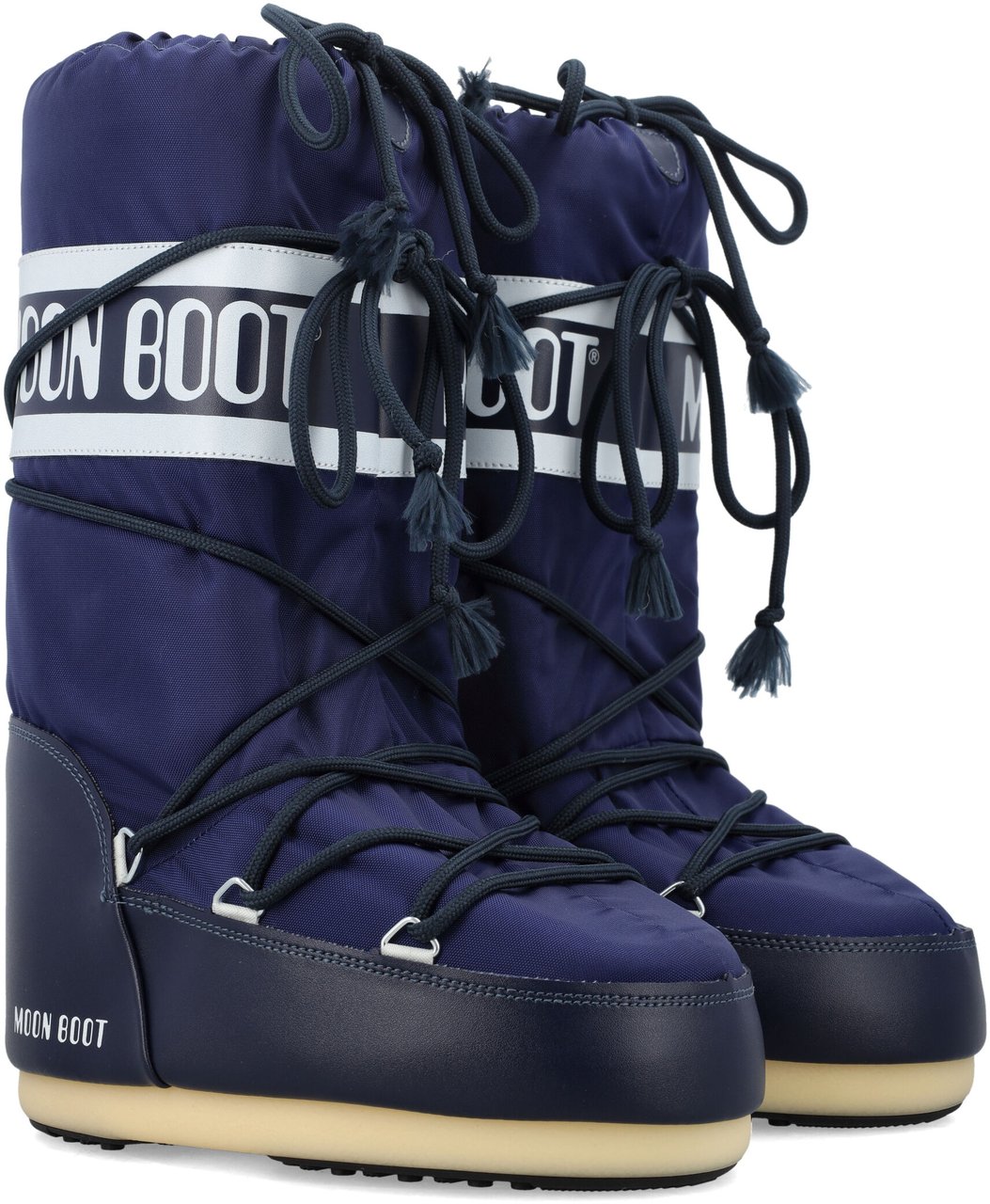 Moon Boot Classic Icon Nylon Blue Blauw