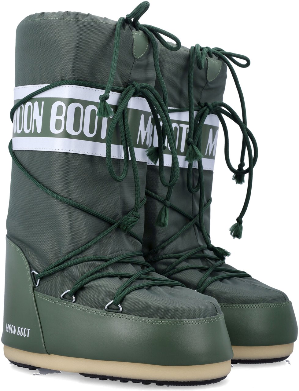 Moon Boot Classic Icon Nylon Forest Green Groen