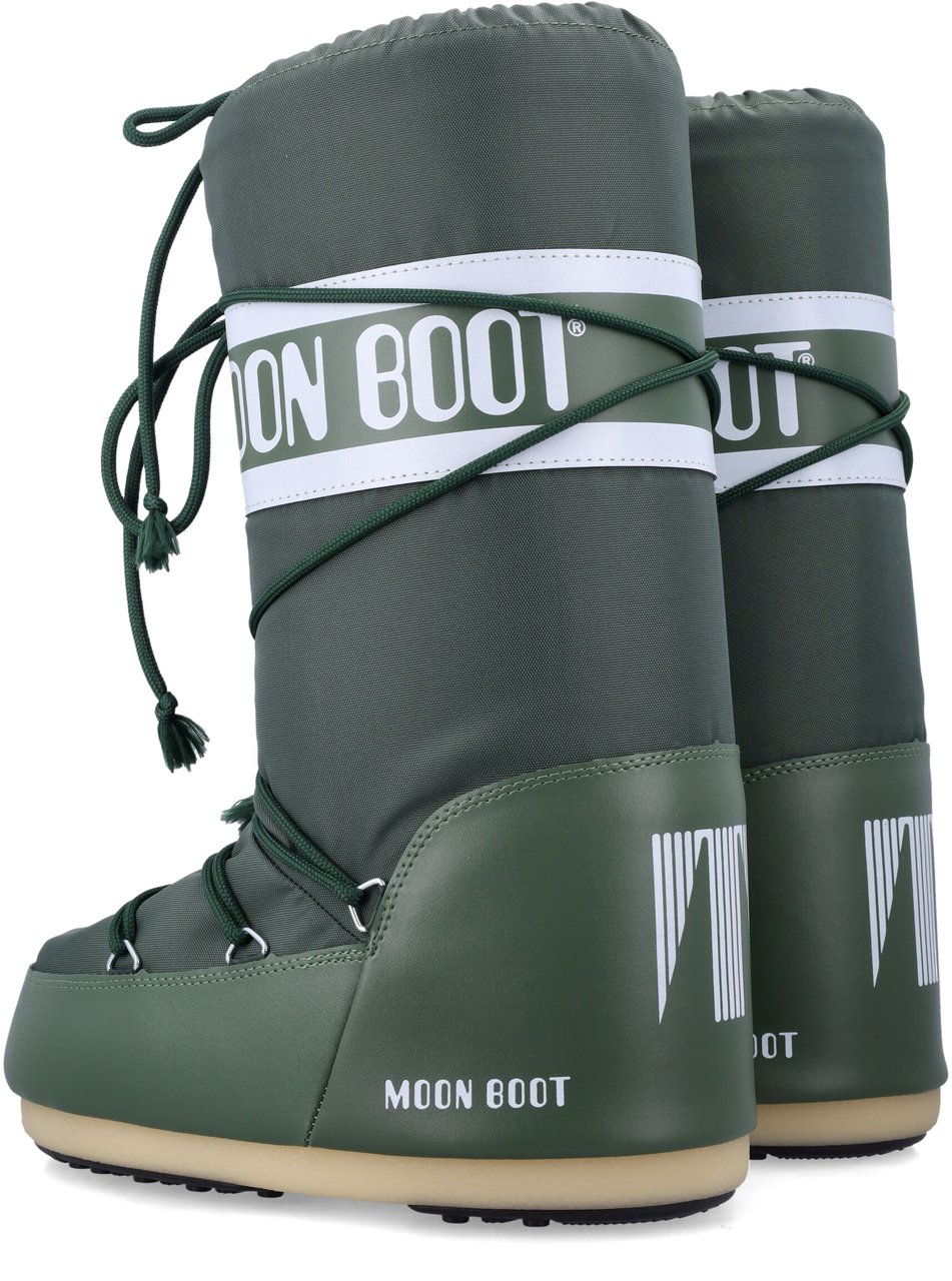 Moon Boot Classic Icon Nylon Forest Green Groen