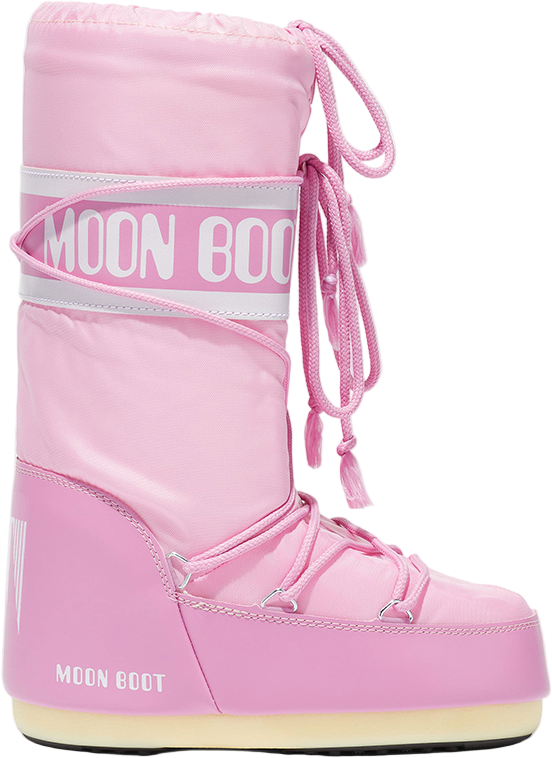 Moon Boot MB ICON NYLON PINK Roze