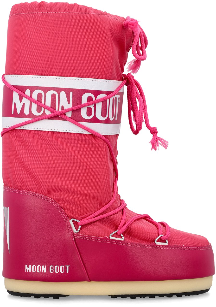 Moon Boot Classic Icon Nylon Bougainvellea Roze