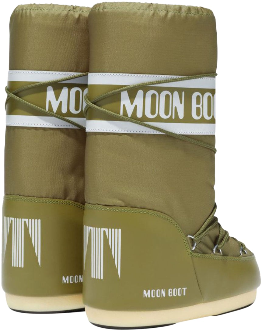 Moon Boot Moon Boot Mb Icon Nylon Boots Khaki 80d1400440 Groen