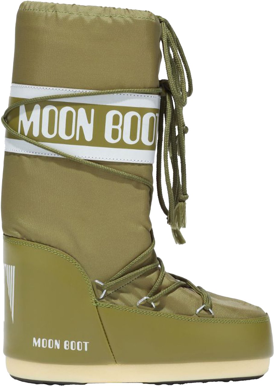 Moon Boot Moon Boot Mb Icon Nylon Boots Khaki 80d1400440 Groen