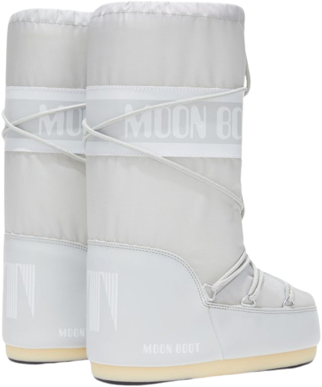 Moon Boot Mb Icon Nylon Boots Lichtgrijs 80d1400440 Grijs