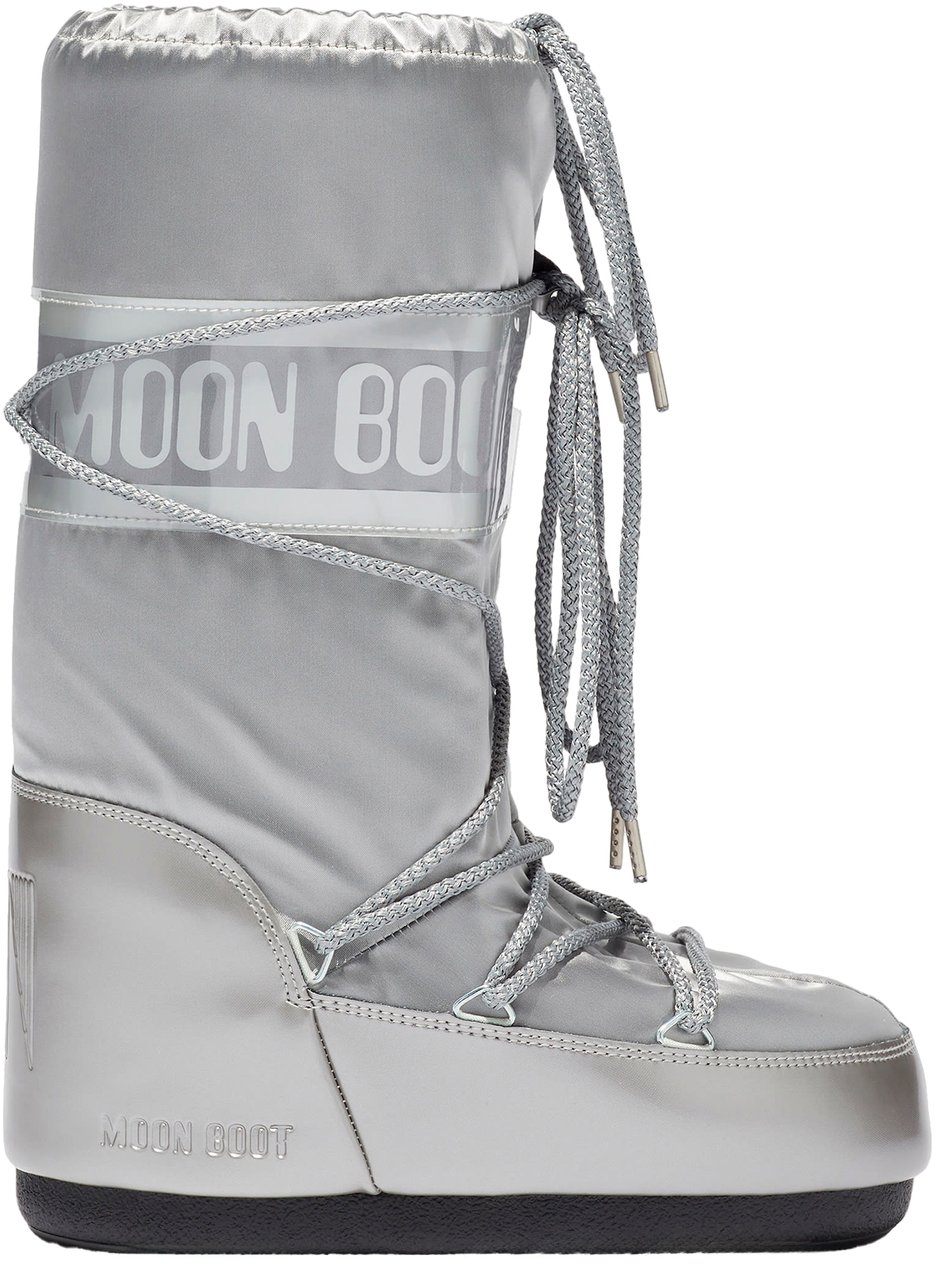 Moon Boot Shoes Silver Zilver