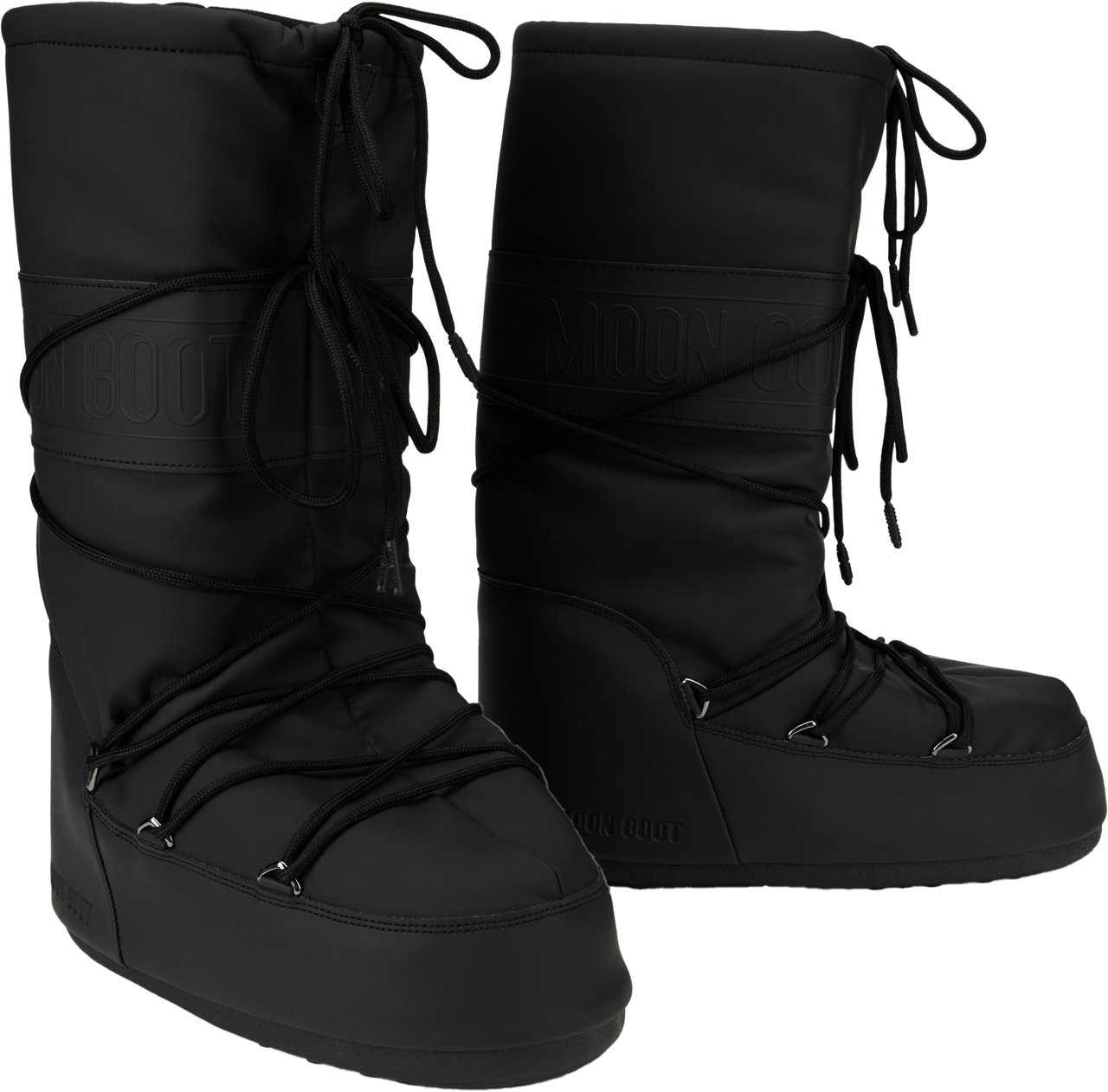 Moon Boot Icon rubber boot Zwart