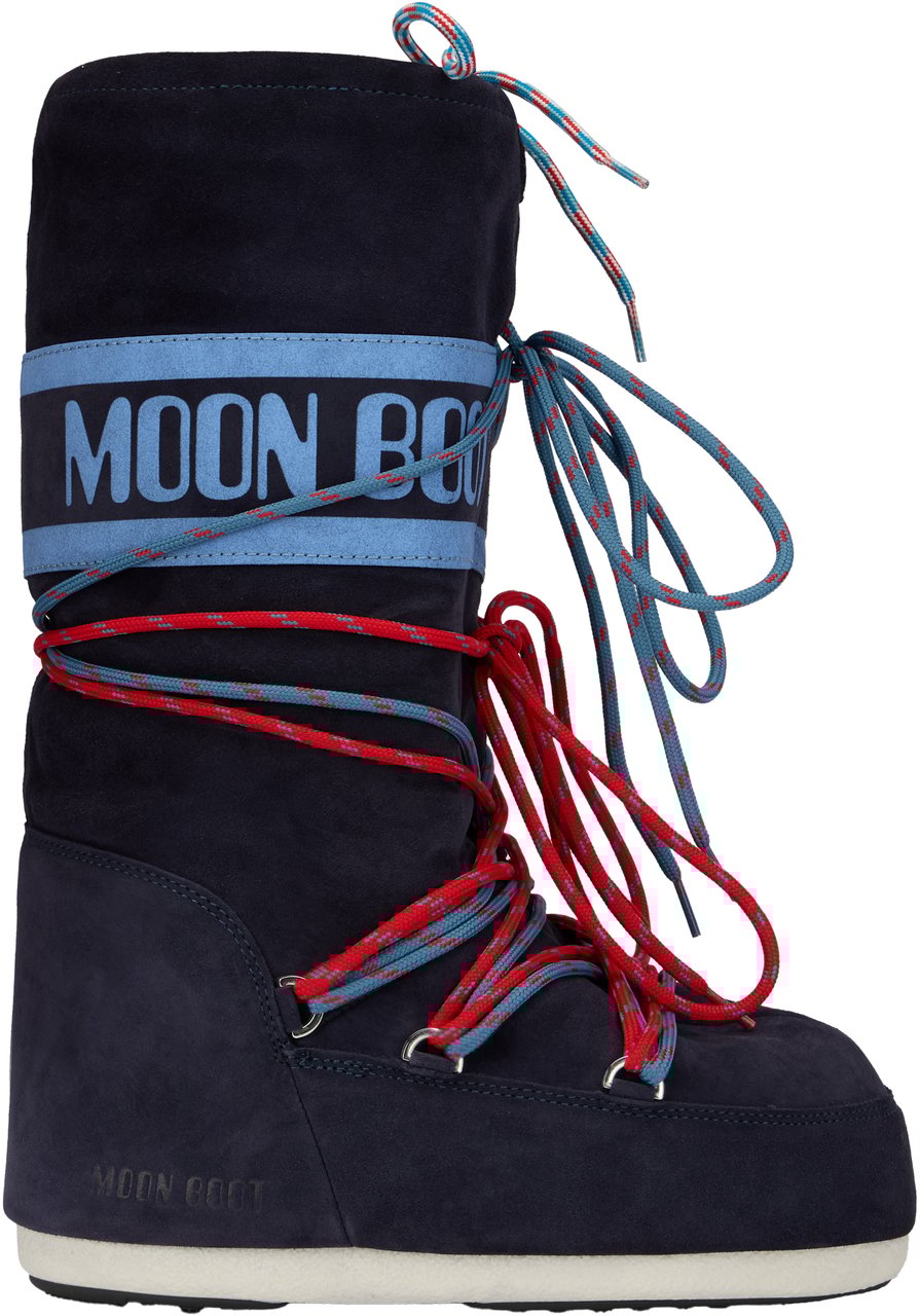 Moon Boot Icon suede boots Blauw