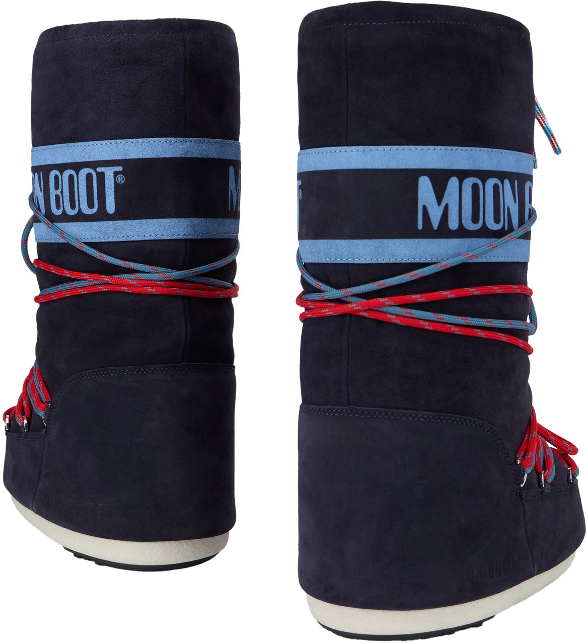 Moon Boot Icon suede boots Blauw