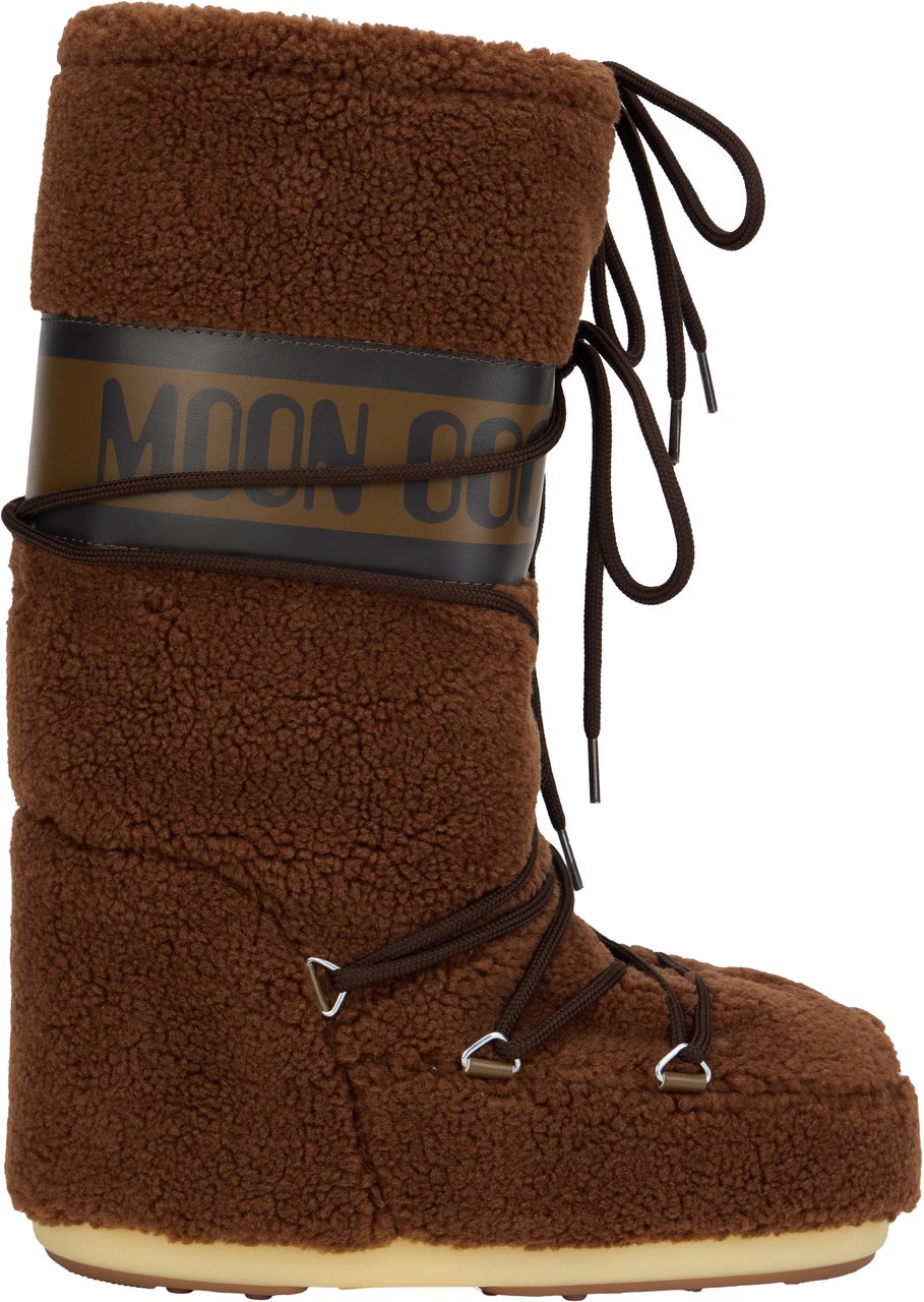 Moon Boot Icon Boot in teddy Bruin
