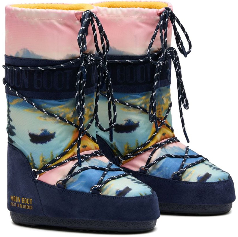 Moon Boot Boots Blue Blauw