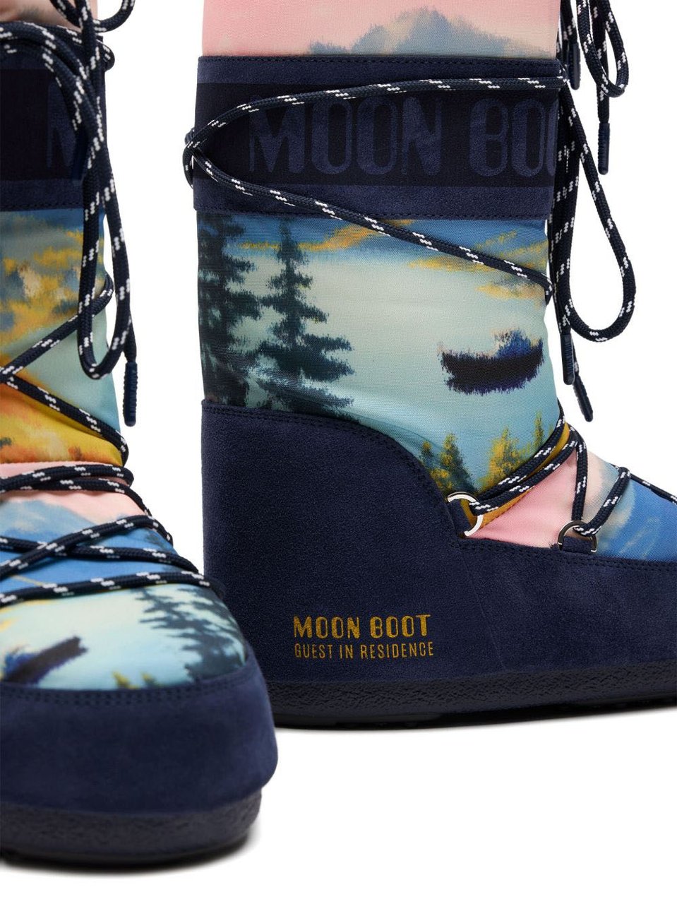Moon Boot Boots Blue Blauw