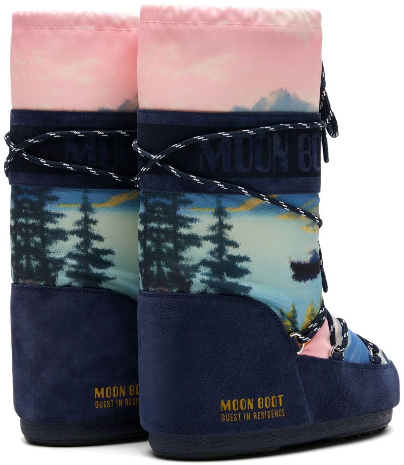 Moon Boot Boots Blue Blauw